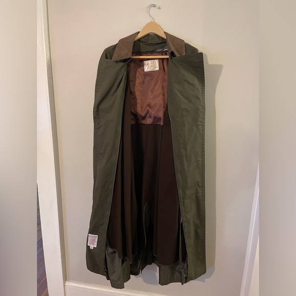 Harbor Light Mens Trench Coat 40 Long - Picture 4 of 5